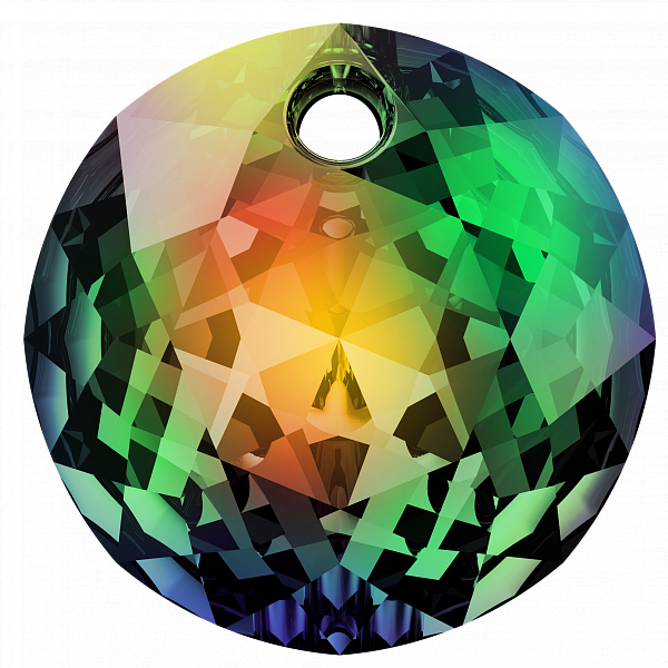 Кулоны 6430 10 mm Crystal Vitrail Medium