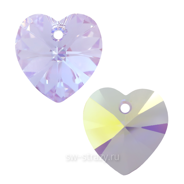 Кулоны 6228 10,3x10 mm Violet AB