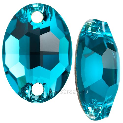 3210 MM 10.0x7.0 Blue Zircon