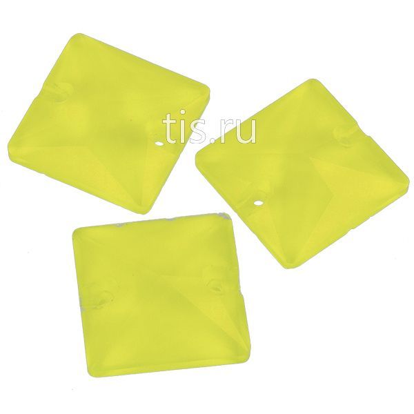 3687 12*12 mm Neon Lemon