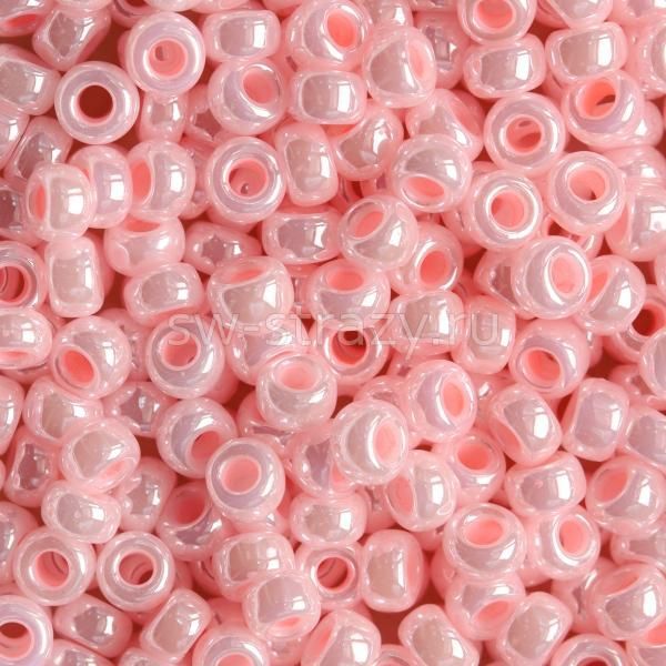 Seedbead Miyuki 11/0 427 White\Pink Color Lined