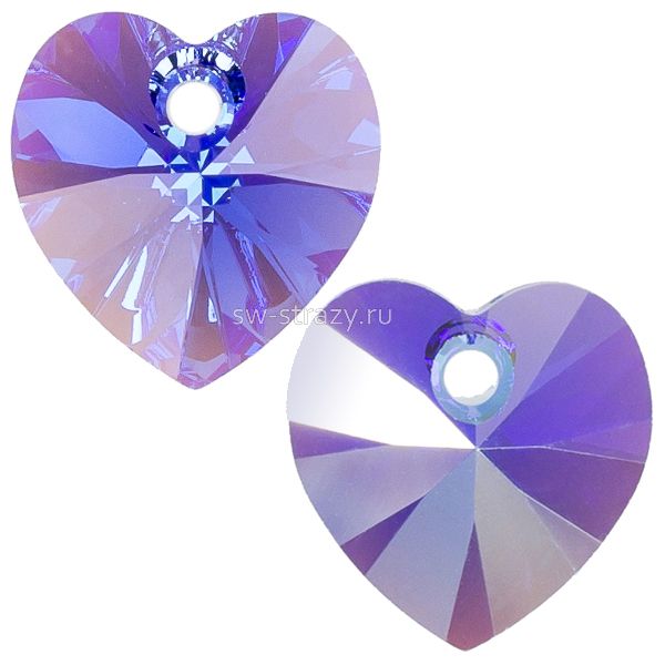 Кулоны 6228 18x17,5 mm Sapphire AB