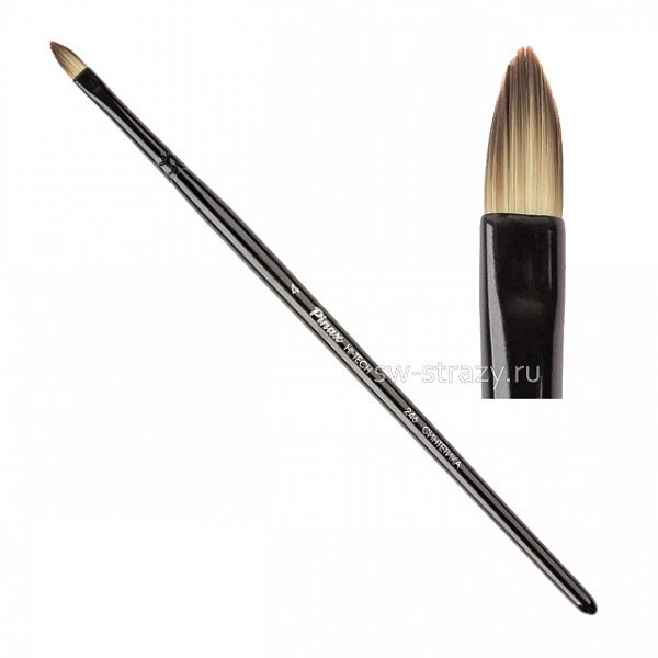 Кисть Pinax Artists HI TECH Плоскоовальная №4