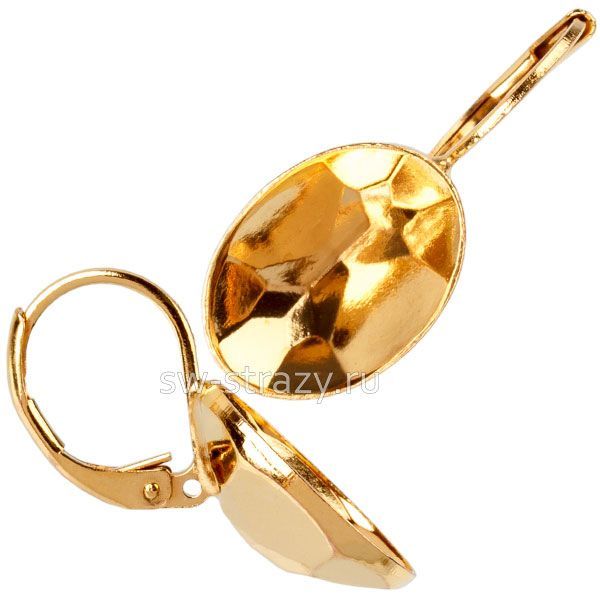 Серьги 4120 14 мм золото (07995)