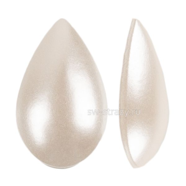 Стразы горячей фиксации 2308/4 6x3,5 mm Crystal White Pearl HF