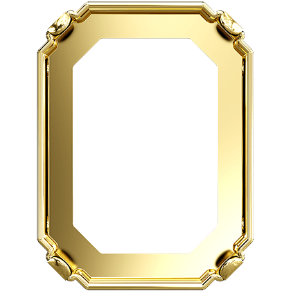 4610/S 14x10 mm Gold Plating