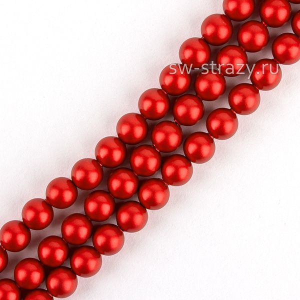 Жемчужины 5810 6 mm Crystal Iridescent Rouge Pearl
