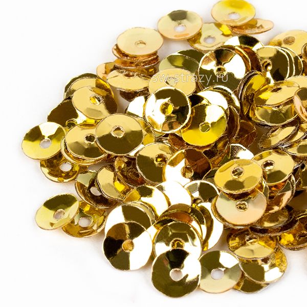 Пайетки 3 mm чаша (2015) Oro MI 3 гр