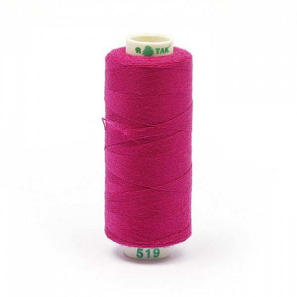 Нитки бытовые Dor Tak 40\2 цв. 519 розовый  366м 100% п\э
