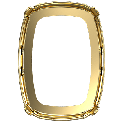 4568/S 27x18 mm 1PH20Z No Plating