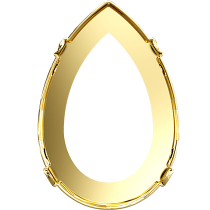 4327/S 30x20 mm Gold Plating