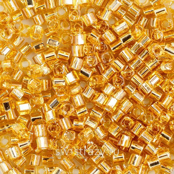 Бисер Cube 1,5 mm #0022 светло-золотистый
