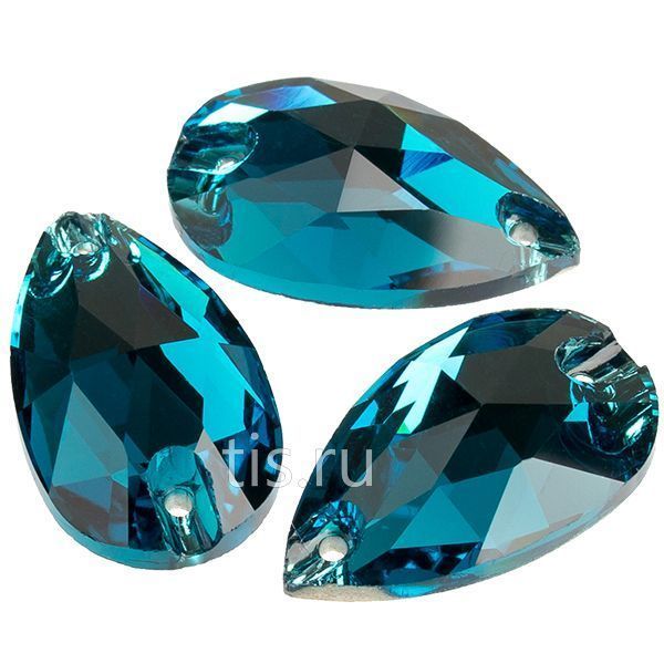3430 7*12 mm Blue Zircon