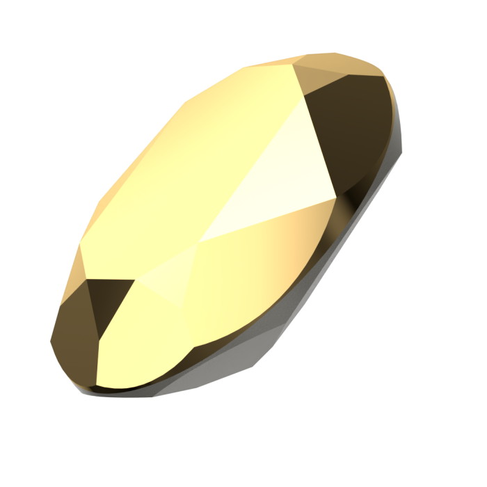 Кристаллы 4120 14x10 mm Crystal Aurum