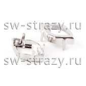 4230/S 23x15 mm 1PH20H Rhodium Plating