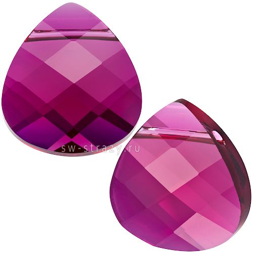 Кулоны 6012 15,4x14 mm Ruby