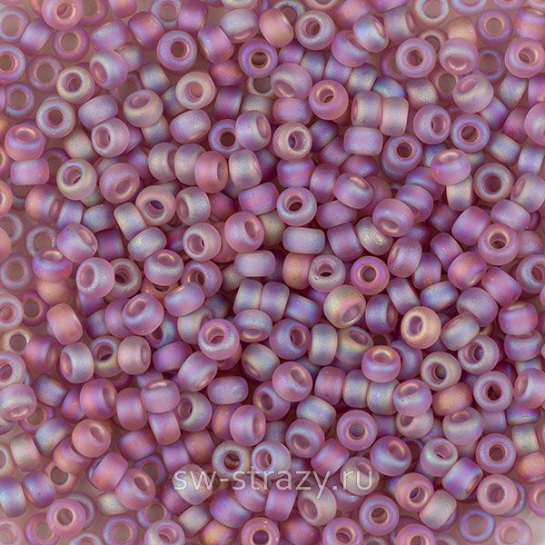 Seedbead Miyuki 11/0 142FR Matte Smoky Amethyst AB