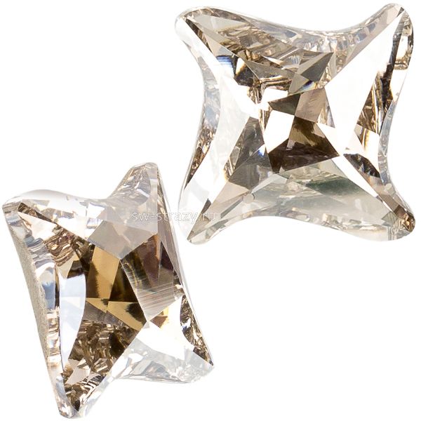 Кристаллы 4485 10,5 mm Crystal Silver Shade