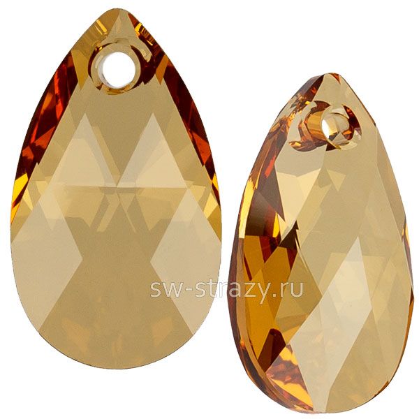 Кулоны 6106 16 mm Golden Topaz