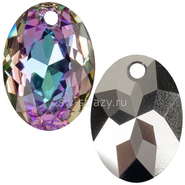 Кулоны 6438 11,5 mm Crystal Vitrail Light P