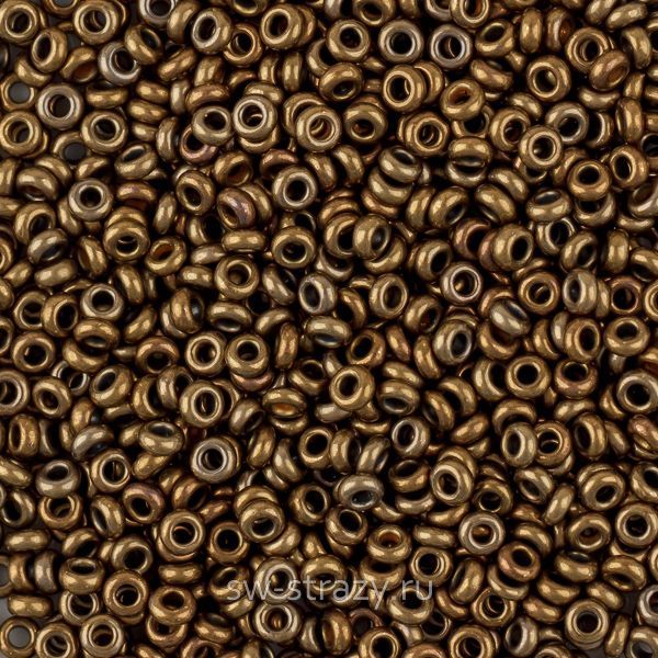 Demi Round 11/0 #0225 Бронза/античное золото