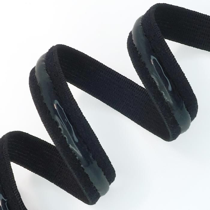 Резинка с силиконом черная