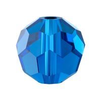 P Round Bead 5000 4 mm cap.blue