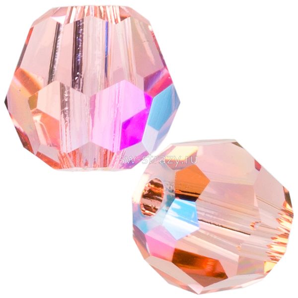 Бусины 5000 4 mm Rose Peach Shimmer