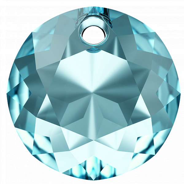 Кулоны 6430 8 mm Aquamarine