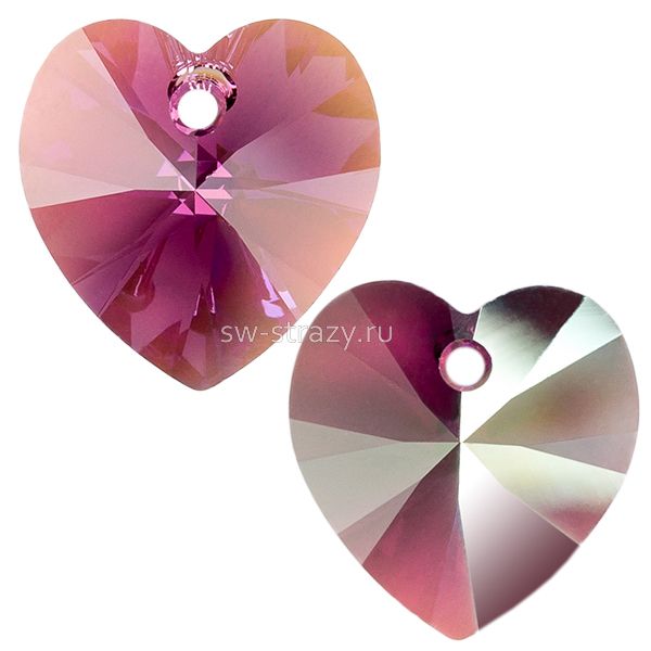 Кулоны 6228 14,4*14 mm Amethyst Shimmer