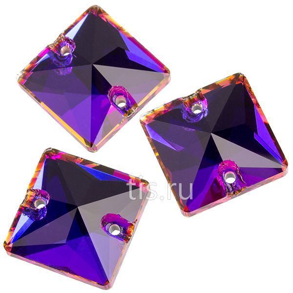3687 14*14 mm Crystal Violet Blue