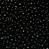 Бисер круглый 8/0 #0049 Непрозрачный, черный