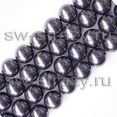 Жемчужины 5811 14 mm Crystal Dark Purple Pearl