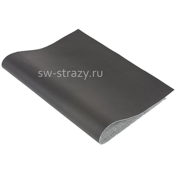 Кожа искусственная  т.0,85мм 20х30 см темно-серый (КЛ.23669)