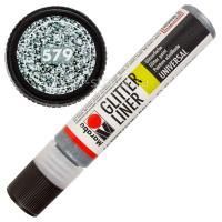 Marabu Glitter Liner 579 Graphit 25 ml (18030009579)