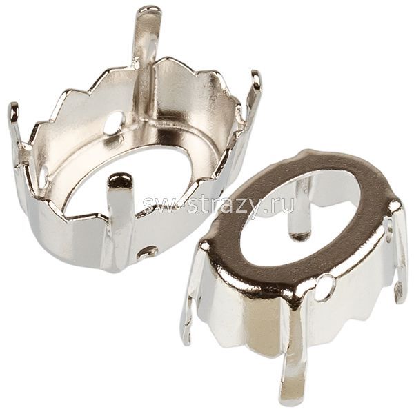 4160/S 8x6 mm 3PH20H White Bronze Plating