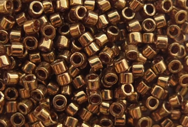 Delica Beads 11/0 DB022L Metallic Light Bronze