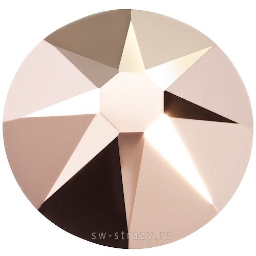 Стразы горячей фиксации 2078 ss 16 Crystal Rose Gold HF