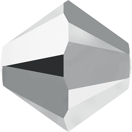 Бусины 5328 3 mm Crystal Light Chrome 2X