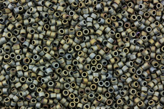Delica Beads 11/0 DB307 Matte Metallic Silver Grey
