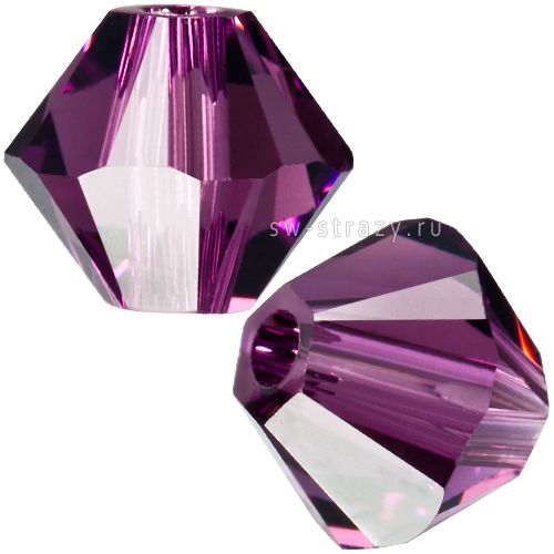 Бусины 5328 4 mm Amethyst