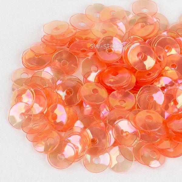 Пайетки 3 mm чаша (0125) Rosa Scuro IR 3 гр