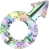 Кристаллы 4878 30x19 mm.Отверстие 9,7 Crystal AB