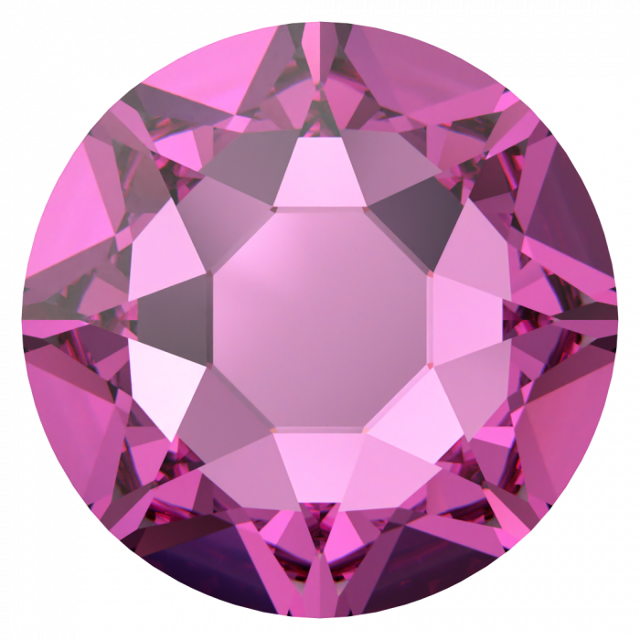 Стразы горячей фиксации 2078 ss 30 Dark Rose HF