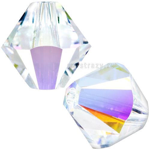 Бусины 5328 4 mm Crystal AB