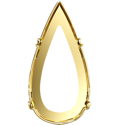 4322/S 14x7 mm 3PH203 Gold Plating