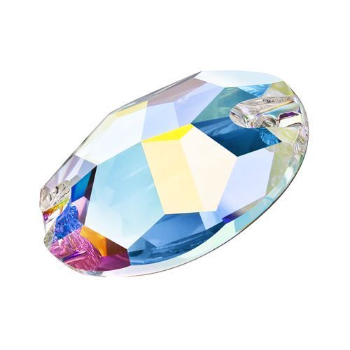 Oval 2H 24x17 mm Crystal AB