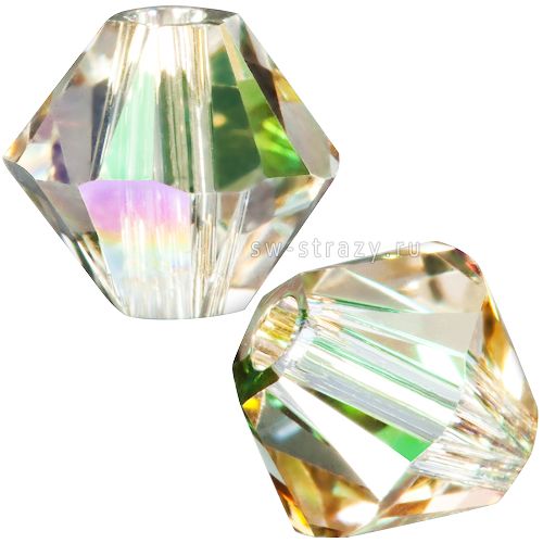 Бусины 5328 5 mm Crystal Luminous Green