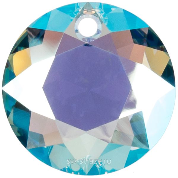 Кулоны 6430 8 mm Aquamarine Shimmer