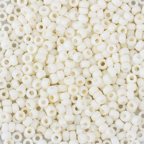 Seedbead Miyuki 11/0 2021 Matte Opaque Cream